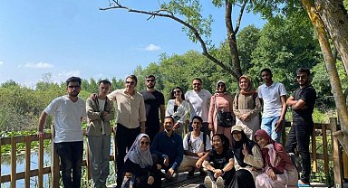 Uluslararası öğrenciler Sakarya'ya hayran kaldı
