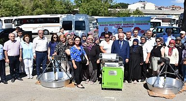 Üreticilere makine ve ekipman desteği