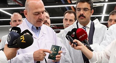 Yerli ve milli pasaportun basımına başlandı