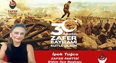 ZAFER PARTİSİ'NDEN 30 AĞUSTOS MESAJI