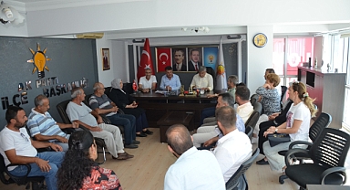 AK Partili Posacı Didim'de partililerle bir araya geldi
