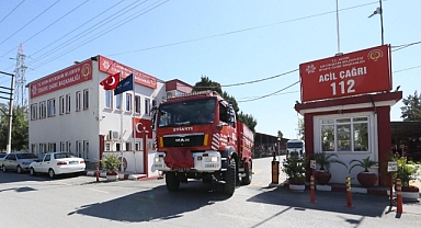 AYDIN İTFAİYESİNDEN MARMARİS YANGININA YARDIM