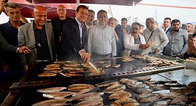 Başkan İmamoğlu Tuzlalı balıkçılarla 'Vira Bismillah' dedi