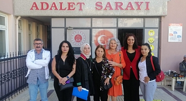 ESKİ EŞİ TARAFINDAN BIÇAKLANAN KADINA DESTEK