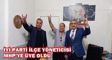 İYİ PARTİ YÖNETCİSİ MHP SAFLARINA KATILDI