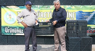 Manisalı üreticiye şimdi de 'zeytin kasası' desteği