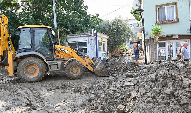 Mudanya'da yaralar Büyükşehir ile sarılıyor
