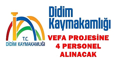 VEFA PROJESİ KAPSAMINDA PERSONEL ALINACAK