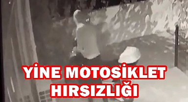 YİNE MOTOSİKLET HIRSIZLIĞI