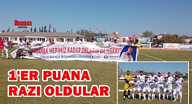 1 puana razı oldular