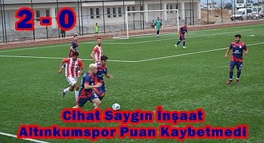 Cihat Saygın İnşaat Altınkum Spor puan kaybı yaşamadı