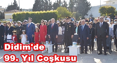 Didim'de 99. yıl coşkusu
