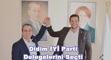 DİDİM IYI PARTİ DELEGELERİNİ SEÇTİ