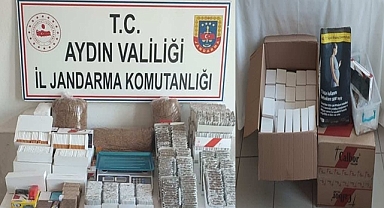 Didim Jandarma Kaçak Tütün Satışına İzin Vermedi