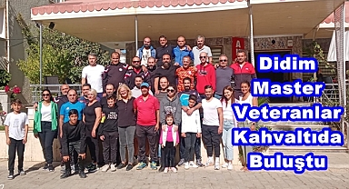 Didim Master Veteranlar Kahvaltıda Buluştu