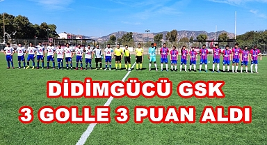 Didimgücü GSK'DAN 3 GOL 3 Puan