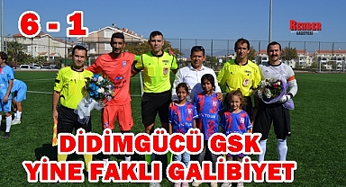 DİDİMGÜCÜ'NDEN YİNE FARKLI GALİBİYET