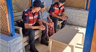 JANDARMA ALZHEİMER HASTASINI MİSAFİR ETTİ