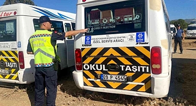 OKUL SERVİSLERİNE JANDARMA DENETİMİ