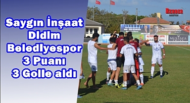 Saygın İnşaat Didim Belediyespor 3 Puanı 3 Golle aldı