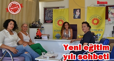 Yeni eğitim yılı sohbeti