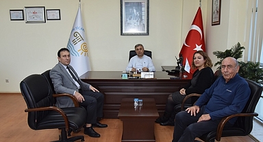 Aydın Bilim Sanayi ve Teknoloji Müdürü DTO'yu ziyaret etti