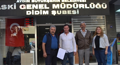 Başkan Erul, esnafın sorununu ASKİ'ye iletti