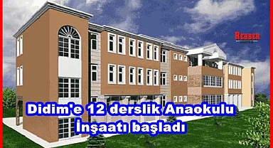 Didim'e bir okul daha!