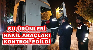 SU ÜRÜNLERİ NAKİL ARAÇLARI KONTROL EDİLDİ