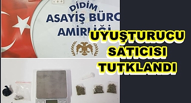 UYUŞTURUCU SATICISI TUTUKLANDI