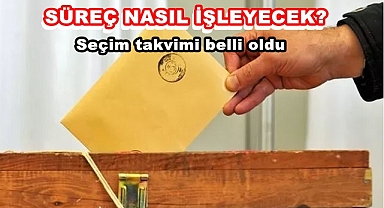 2023 Seçim takvimi belli oldu