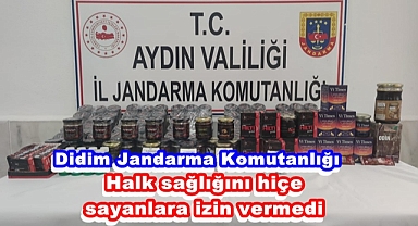 Didim Jandarma, halk sağlığını hiçe sayanlara izin vermedi