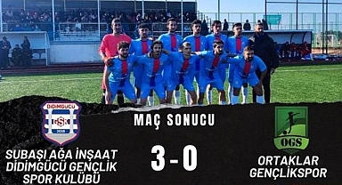 Didimgücü 3 golle 3 puan aldı