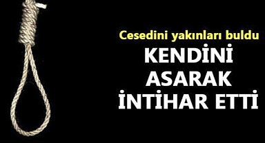 65 Yaşındaki adam kendini astı