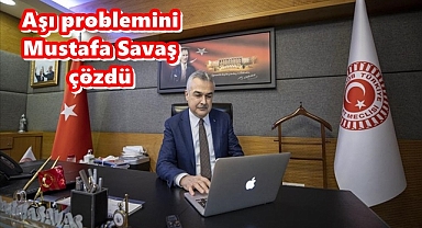 Aşı problemini Mustafa Savaş çözdü