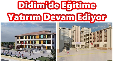 Didim'de eğitime yatırım devam ediyor