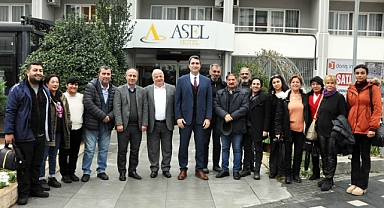 Didim Kaymakamı Kuruca, basın mensuplarını ağırladı