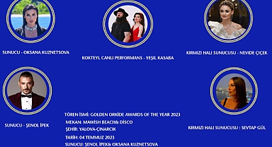Golden Orkide Awards Of The Years 'ta sunucular belli oldu!