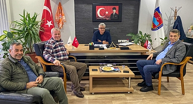 KÜNKCÜ, Didim Şoförler Odasına ziyarette bulundu