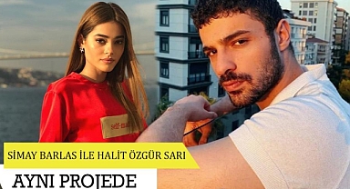 Simay Barlas ile Halit Özgür Sarı aynı projede