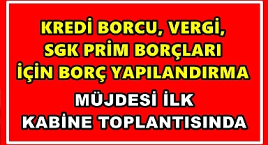VERGİ AFFI ÇIKACAK MI?