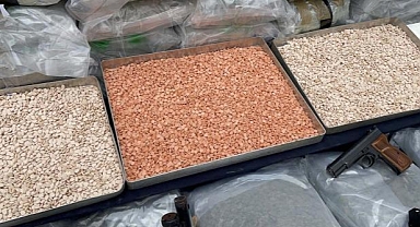 Yılın ilk 3 haftasında 613 kg uyuşturucu yakalandı.