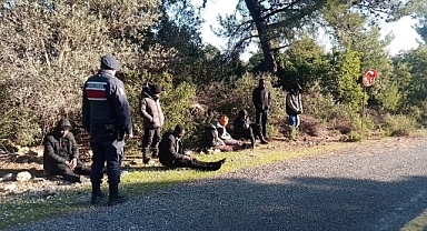 55 Düzensiz göçmen yakalandı