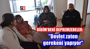 DEPREMZEDELER DİDİM'DE !