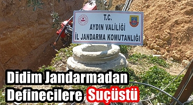 Didim Jandarmadan Definecilere Suçüstü