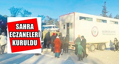 SAHRA ECZANELERİ KURULDU