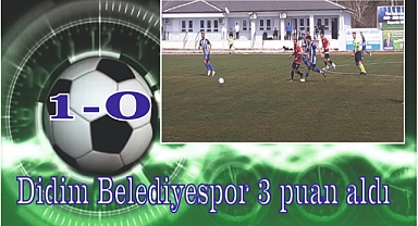 Didim Belediyespor 3 puan aldı