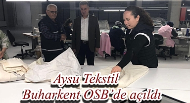 HIZLA YÜKSELEN BUHARKENT OSB’DE ÇALIŞMALAR DEVAM EDİYOR