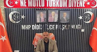 MHP Didim İlçe Başkanı Sağdıç'dan İstiklal Marşının 102. Yıldönümü Mesajı