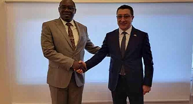 Osman Genç ile Görüşen Kenya Cumhuriyet Büyükelçisi Geçmiş Olsun Dileklerini İletti
